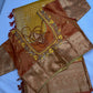 Kanchi Soft Silk Mustard Yellow Saree