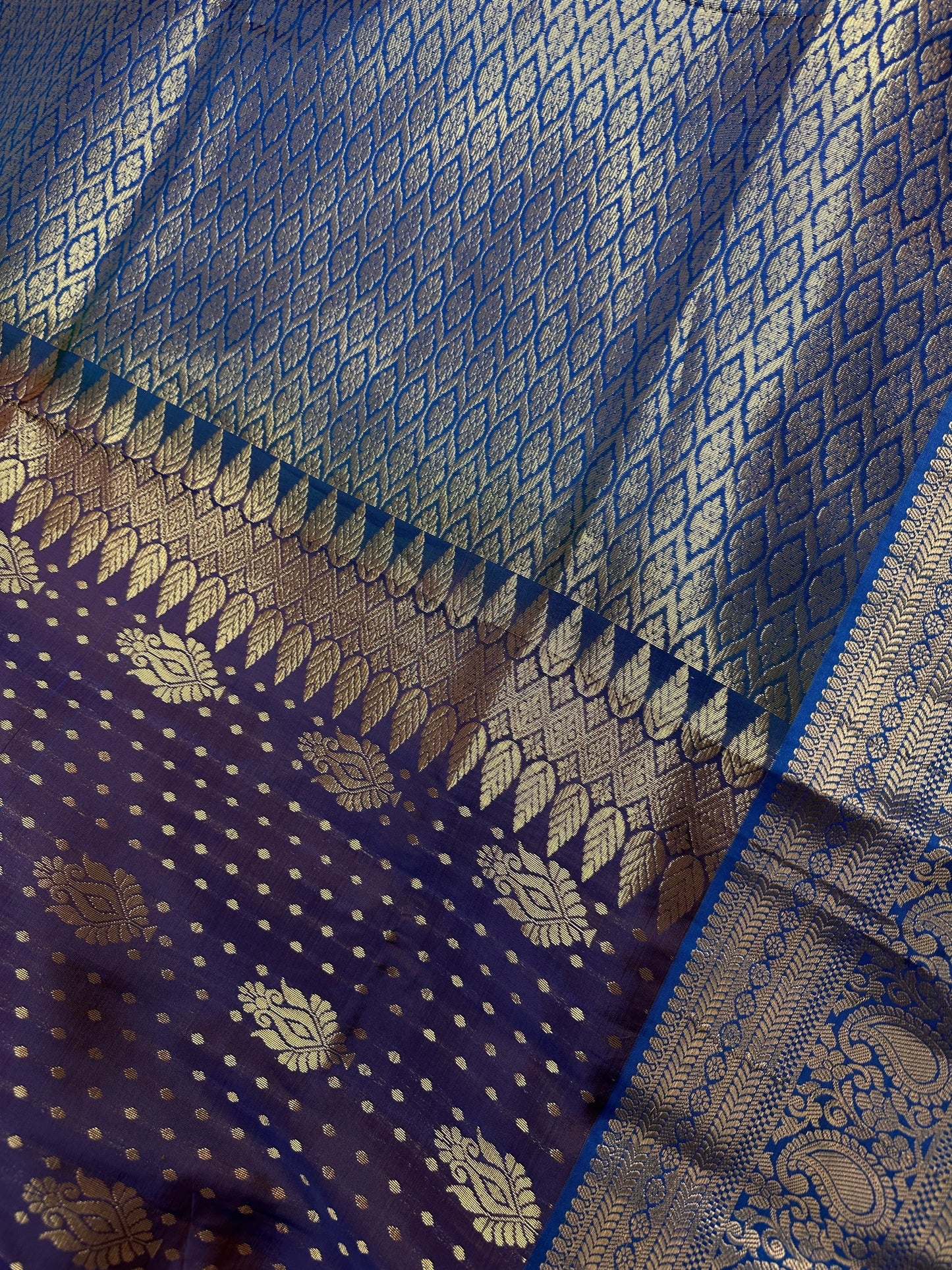 Kanchi Soft Silk Purple Saree