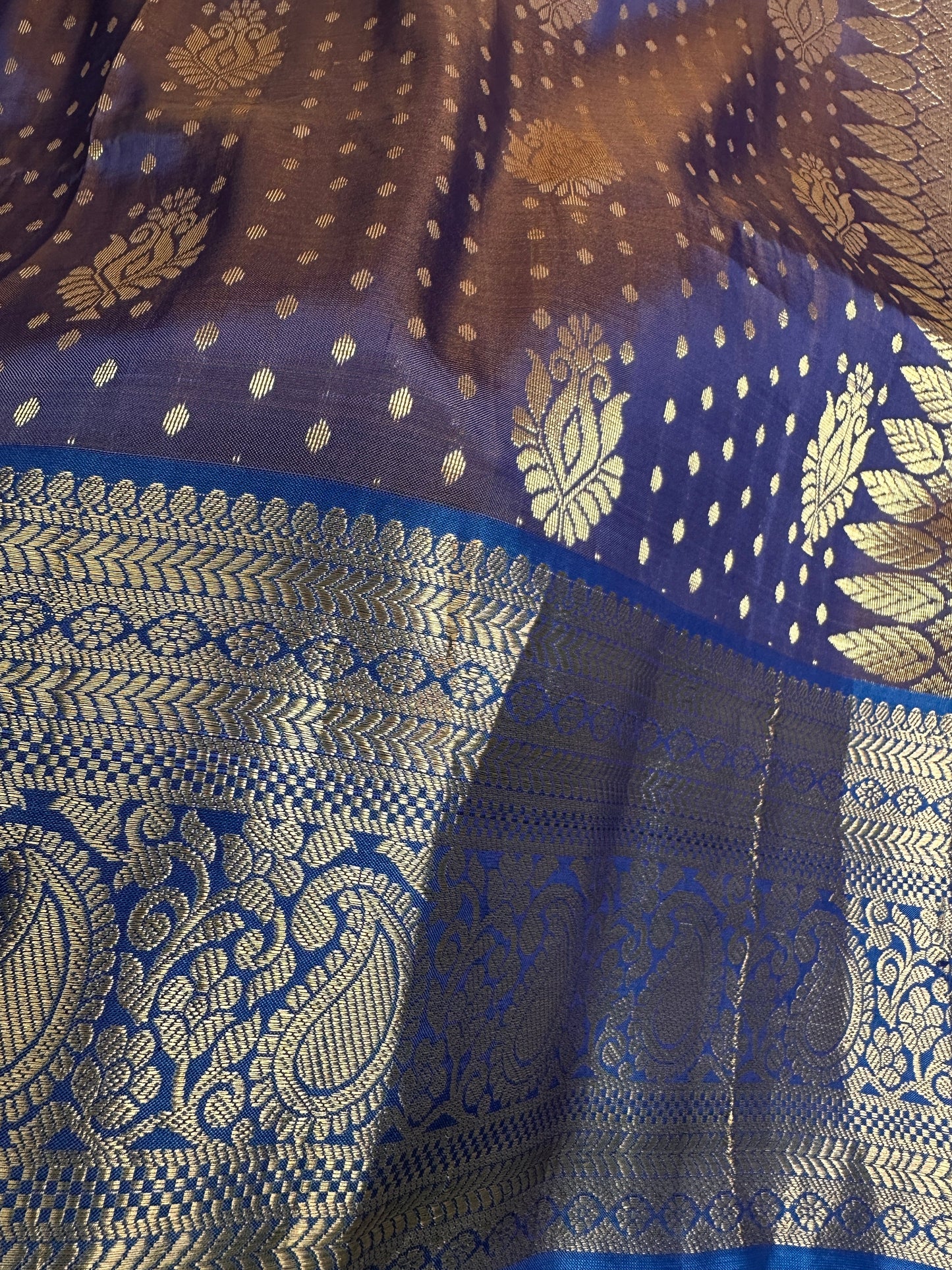 Kanchi Soft Silk Purple Saree