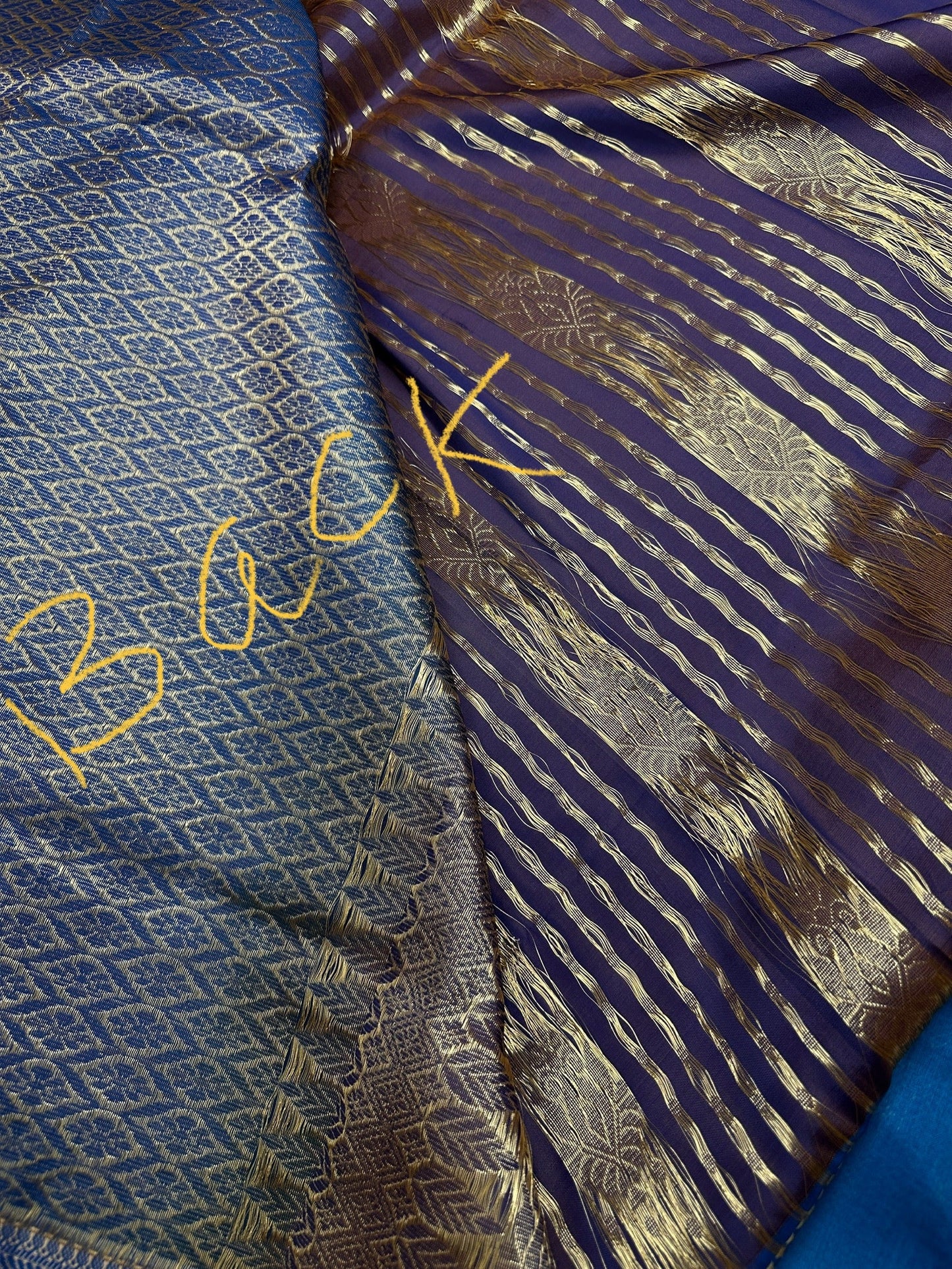 Kanchi Soft Silk Purple Saree