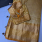 Kanchi Brocade Soft Silk Self Gold Saree