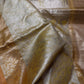 Kanchi Brocade Soft Silk Self Gold Saree