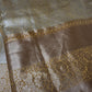 Kanchi Brocade Soft Silk Self Gold Saree