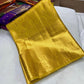 Kanchi Brocade Soft Silk Self Gold Saree