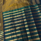 Mangalgiri Pattu Green Soft Silk Saree
