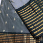 Mangalgiri Pattu Green Soft Silk Saree - 