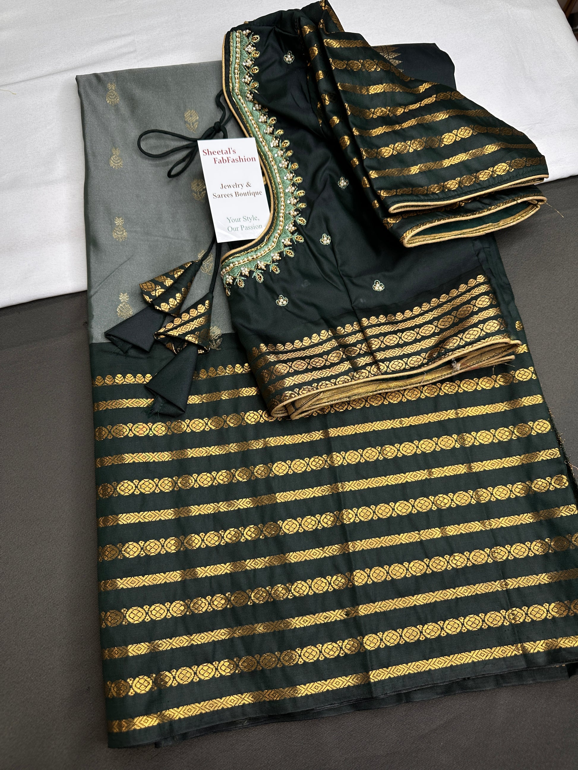Mangalgiri Pattu Green Soft Silk Saree - 