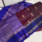 Uppad Semi Silk Purple Blue Saree