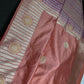 Raw Mango Peach Pink Saree - 
