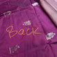 Raw Mango Silk Magenta Silver Zari Saree