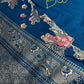 Munga Silk Teal Blue Saree