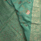 Munga Silk Green Saree
