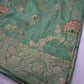 Munga Silk Green Saree