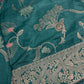 Munga Silk Green Saree