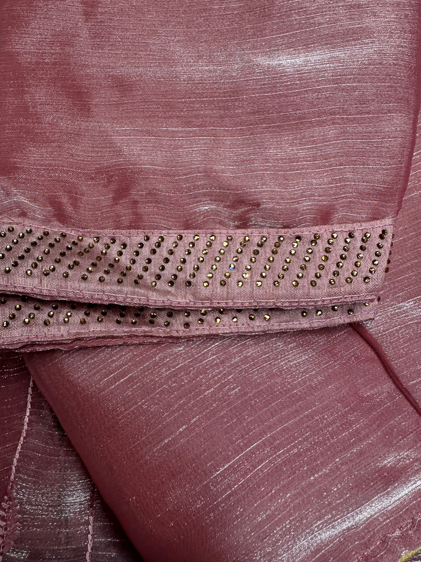 PinkTissue Work Party Wear Saree