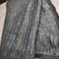 Gray Tissue Work Party Wear Saree