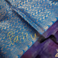 Purple Semi Uppada Silk Butta Saree