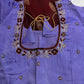 Small Border Uppada Silk Brown Purple Saree