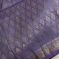 Small Border Uppada Silk Brown Purple Saree