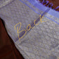 Small Border Uppada Silk Brown Purple Saree