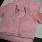Pink Tissue Work Party Wear Saree - 