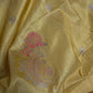 Banarsi Munga Silk Yellow Saree