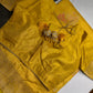 Banarsi Munga Silk Yellow Saree