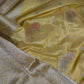Banarsi Munga Silk Yellow Saree