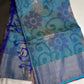 Blue Semi Uppada Silk Butta Saree