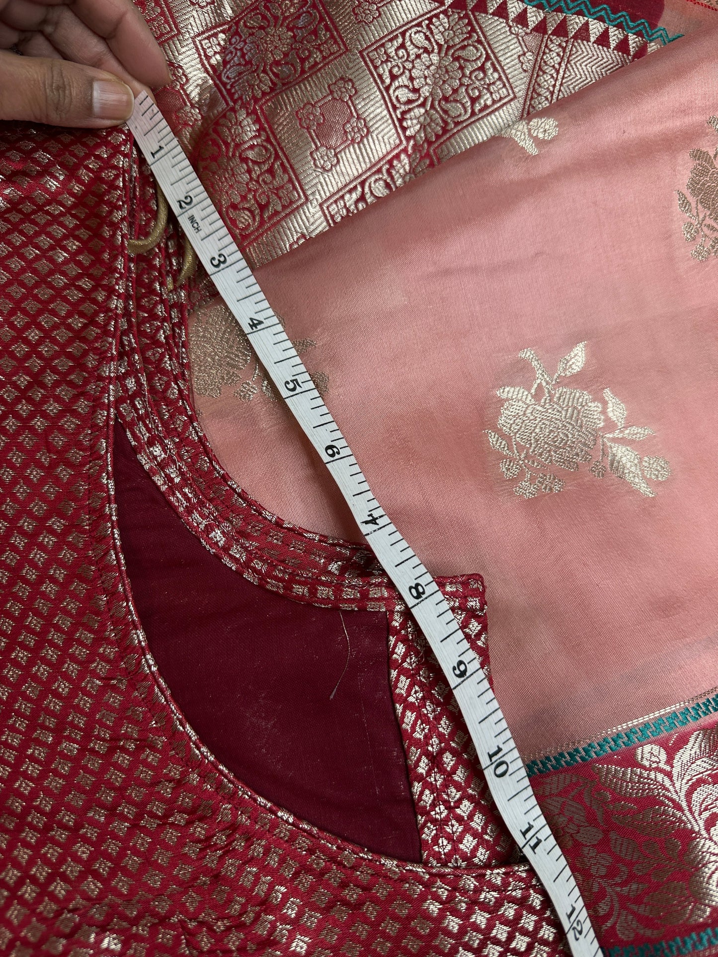 Pure Muga Silk Silver Weaving Lavender Purple Saree