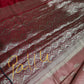Pure Muga Silk Silver Weaving Lavender Purple Saree