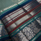 Pure Muga Silk Silver Weaving Blue Saree