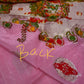 Pink Banarsi Crepe Silk Saree
