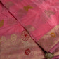 Pink Banarsi Weaving Silk Saree