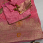 Pink Banarsi Weaving Silk Saree