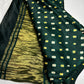 Bandhani Bhandej Green Modal Silk Saree