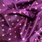 Bandhani Bhandej Purple Modal Silk Saree