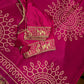 Bandhani Bhandej Pink Gajji Silk Saree