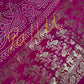 Bandhani Bhandej Pink Gajji Silk Saree