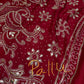 Pure Bandhani Bhandej red Gotta Patti Modal Silk Saree