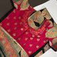 Pure  Pashmina Weaving  Ziraf Silk Saree