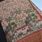 Pure  Pashmina Weaving  Ziraf Silk Saree