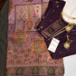 Pure  Pashmina Weaving  Ziraf Silk Saree
