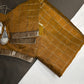 Mustard Brown Cotton Silk Mangalgiri Saree