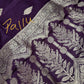 Purple Plum Banarsi Silk Saree