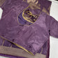 Purple lavender Banarsi Silk Saree