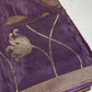 Purple lavender Banarsi Silk Saree