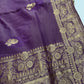 Purple Tissue Banarsi Silk Saree