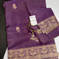Purple Tissue Banarsi Silk Saree