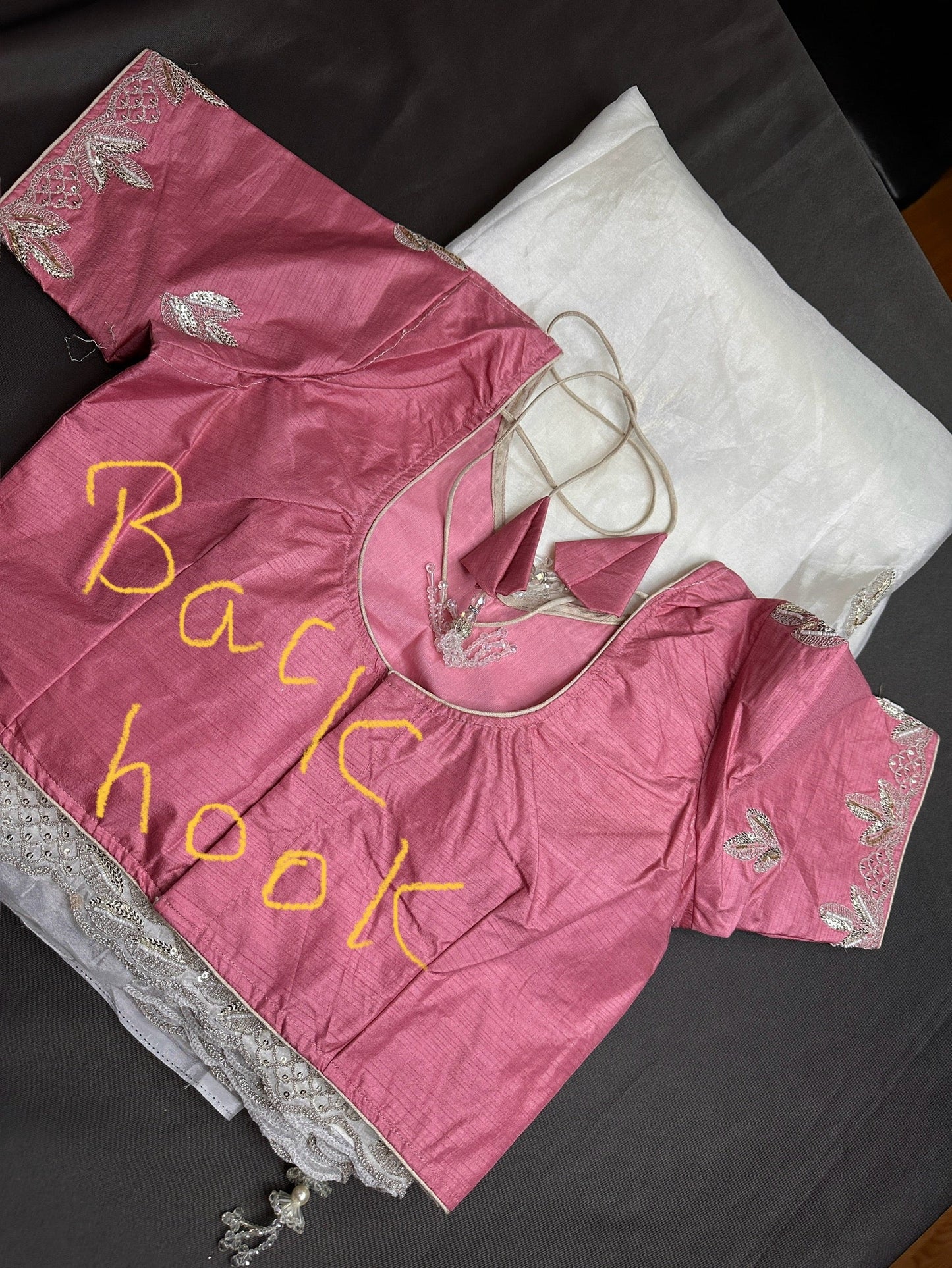 White Organza Designer Tissue Silk Saree With Sequence